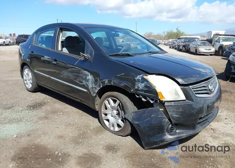 2010 Nissan Sentra 2.0S z USA, uszkodzony, nr VIN 3N1AB6AP7AL668754